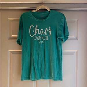 Love Bug Apparel Chaos Coordinator Graphic T-Shirt Size Large